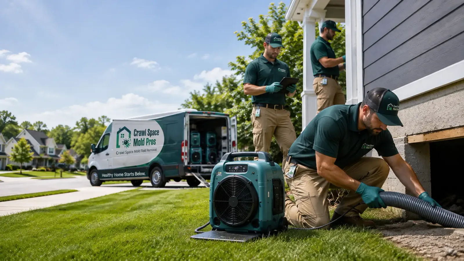 Crawl Space Mold Removal in Livermore, ME